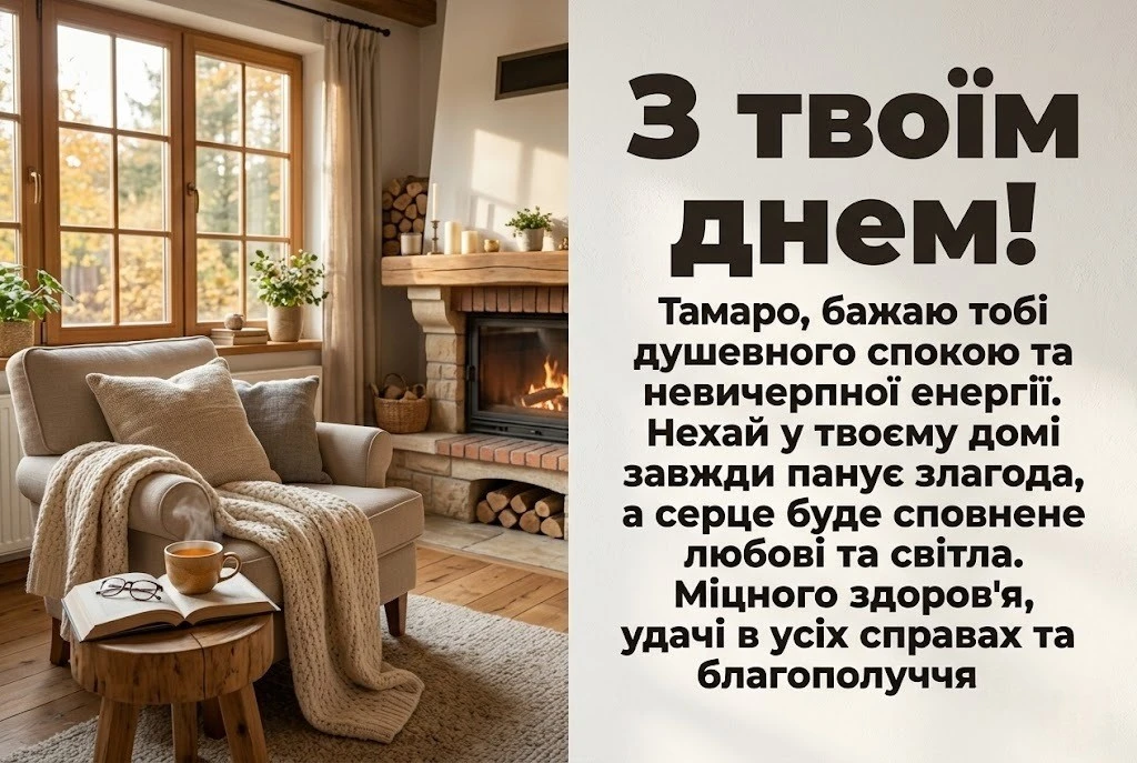 Найкращі привітання з днем народження для Тамари: щирі та душевні слова