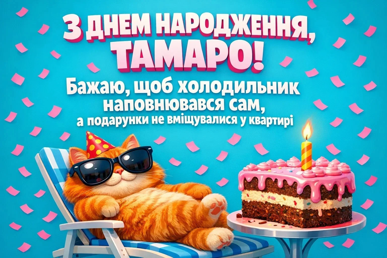 Найкращі привітання з днем народження для Тамари: щирі та душевні слова