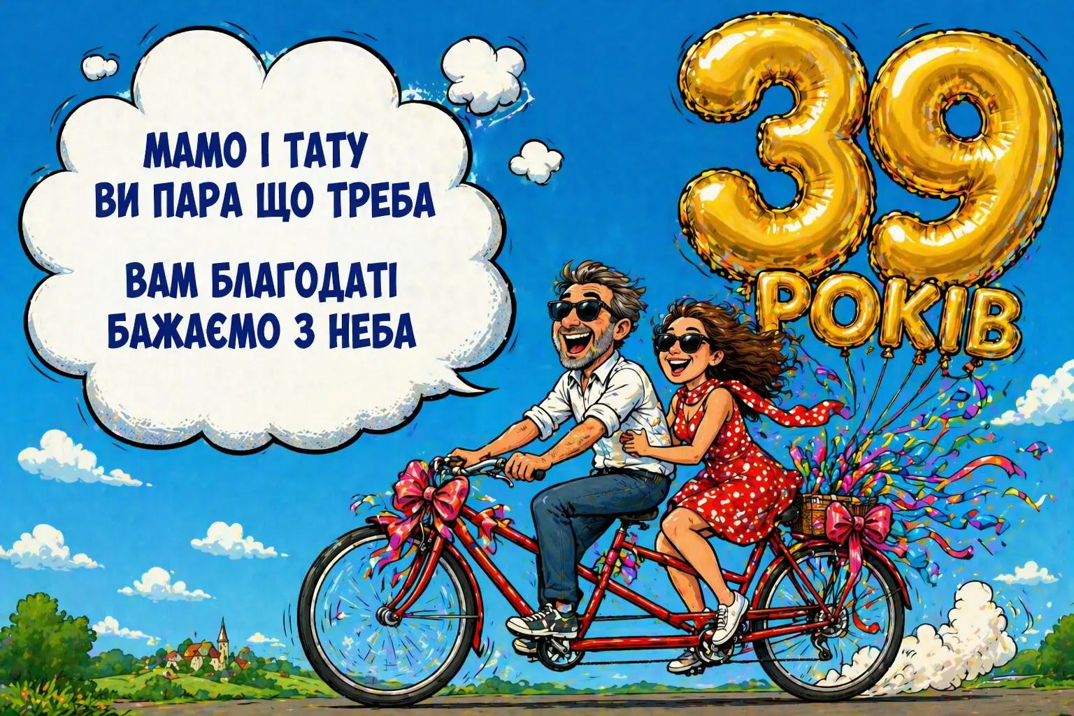Привітання з 39 річницею весілля для батьків: найтепліші слова та вірші