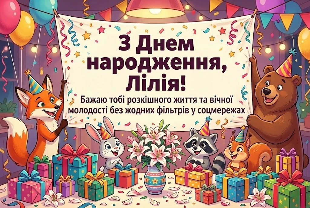 З днем народження, Ліля! Найкращі побажання у віршах та прозі для іменинниці