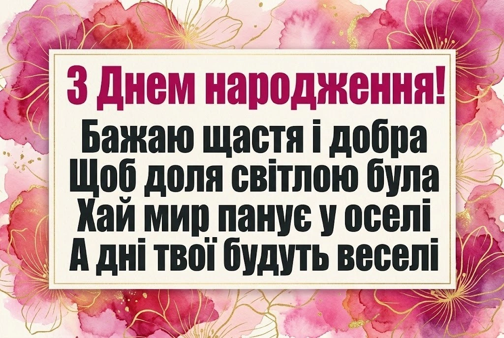 З днем народження, Ліля! Найкращі побажання у віршах та прозі для іменинниці