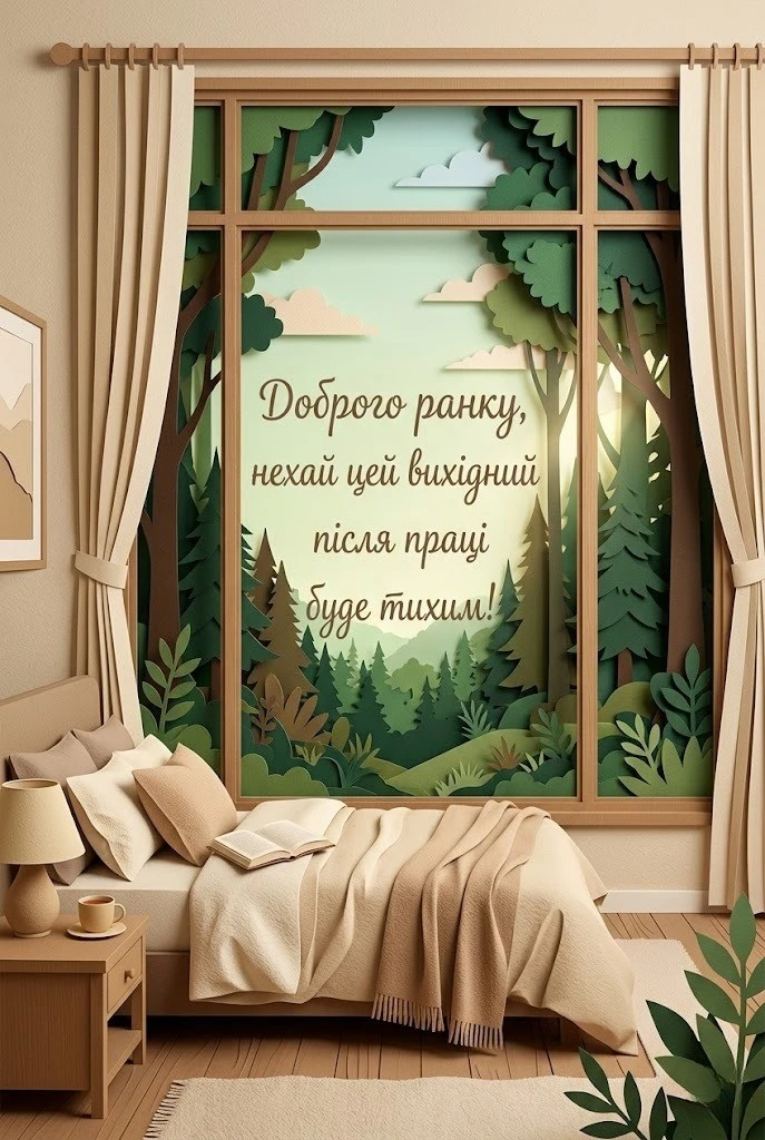 Доброго ранку та гарного відпочинку: картинки для релаксу та затишного відпочинку після роботи
