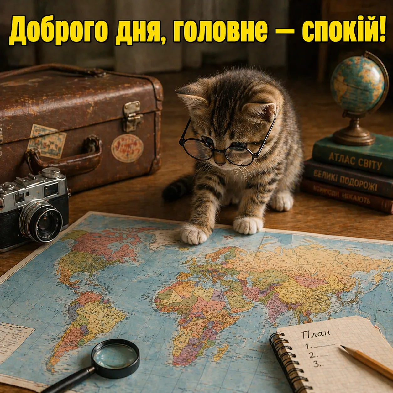 Доброго дня, все під контролем: душевні картинки та побажання для гарного настрою