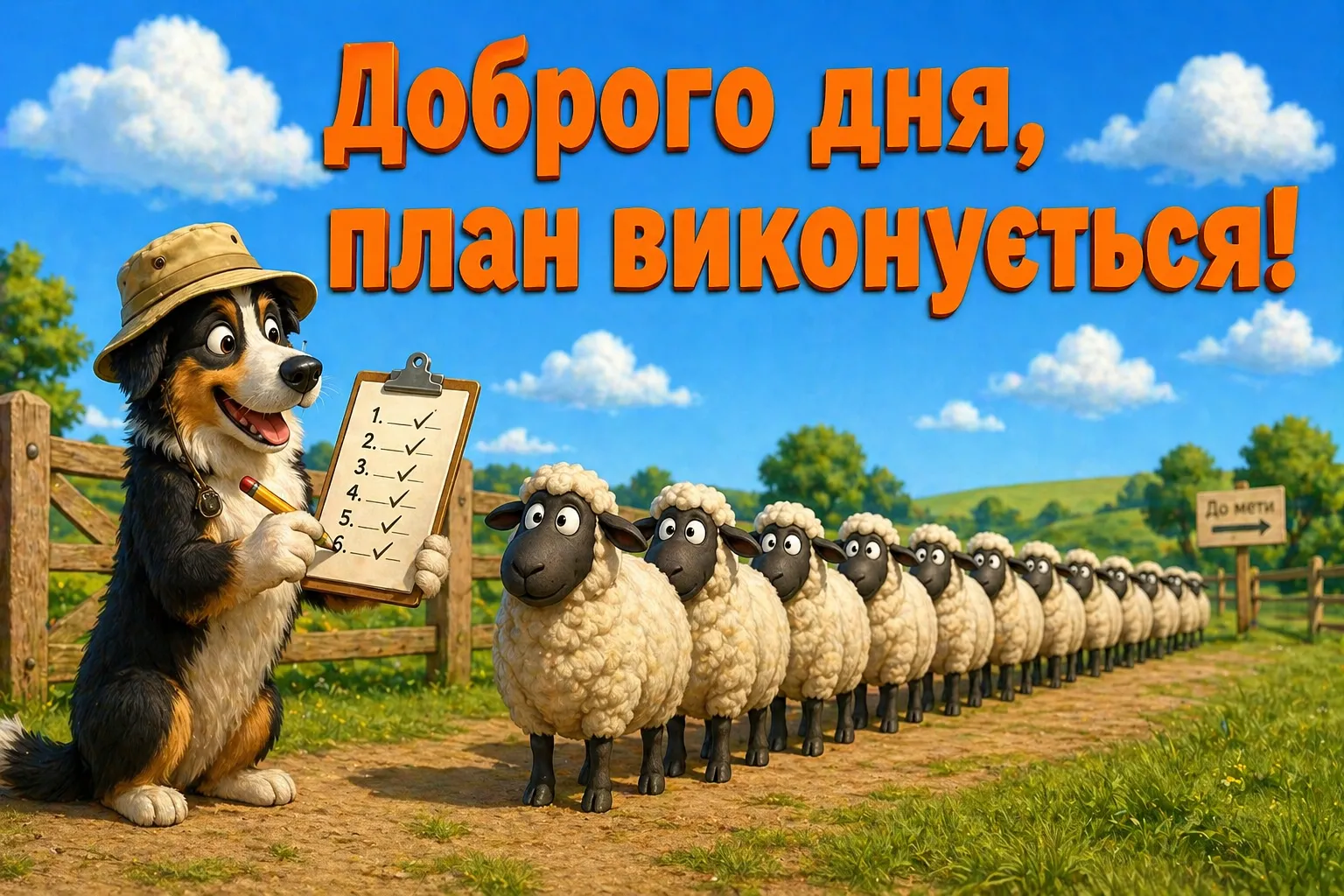 Доброго дня, все під контролем: душевні картинки та побажання для гарного настрою
