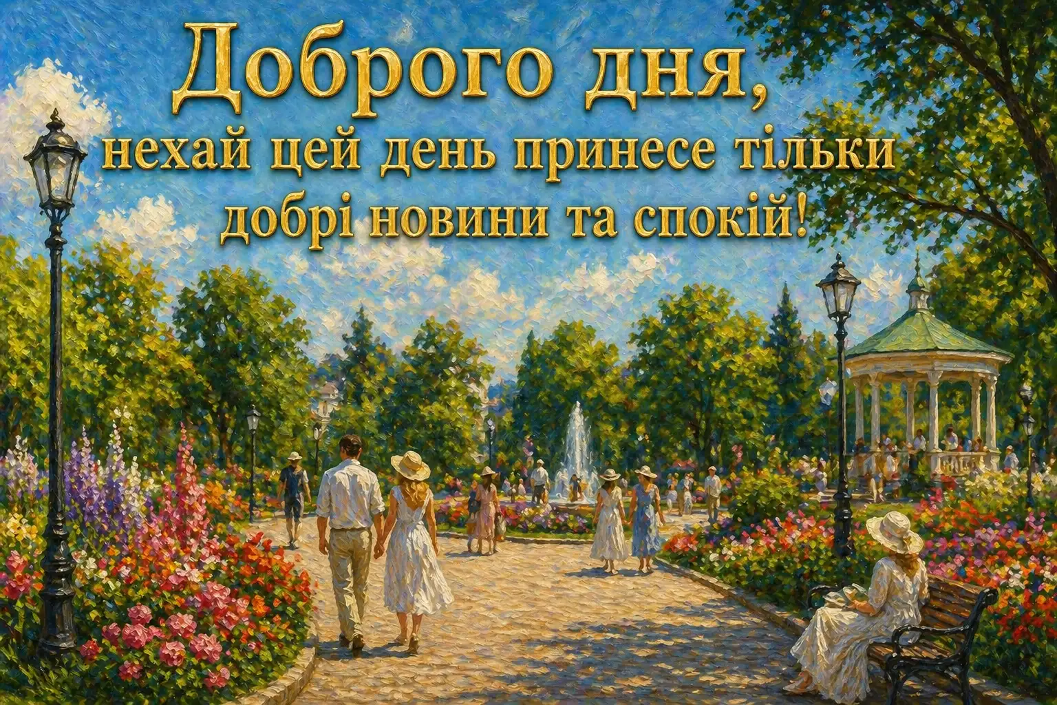 Доброго дня, все під контролем: душевні картинки та побажання для гарного настрою