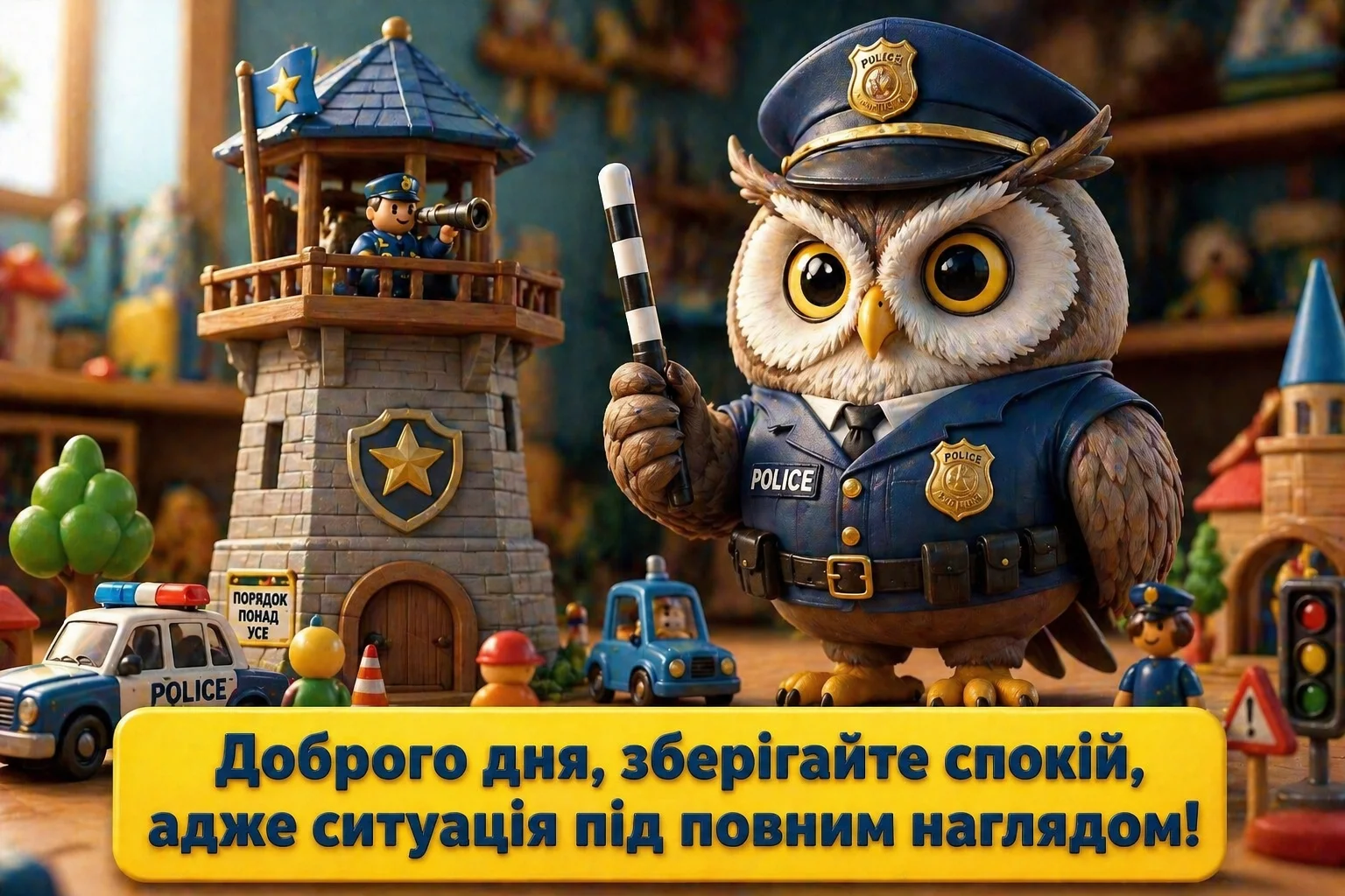 Доброго дня, все під контролем: душевні картинки та побажання для гарного настрою