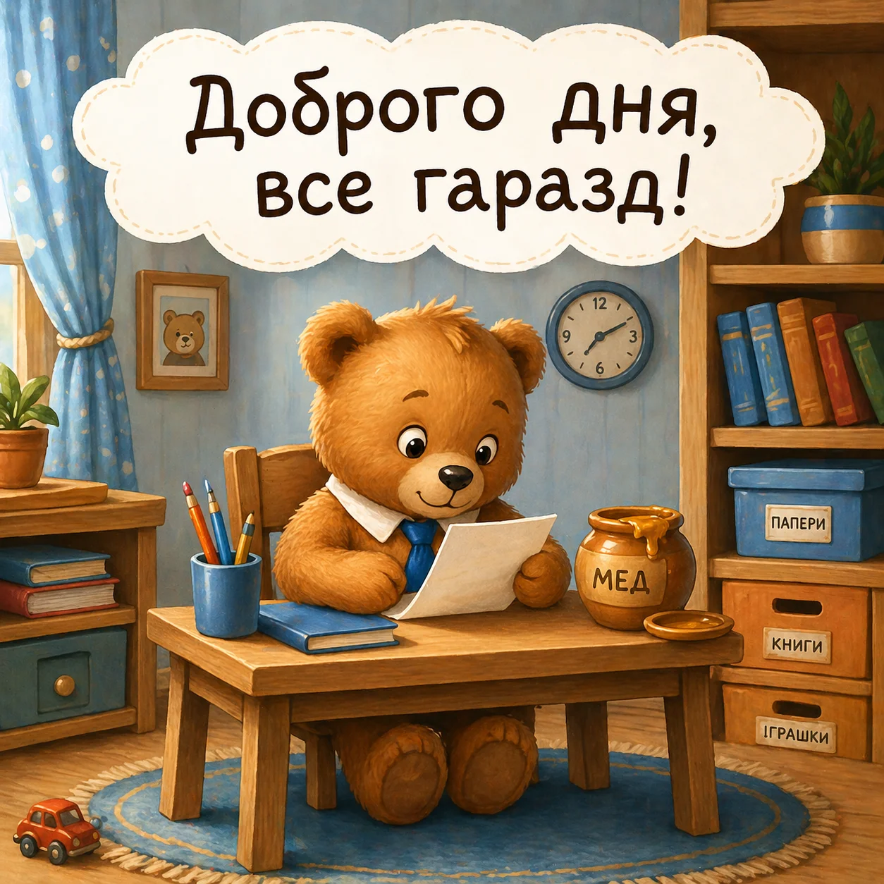 Доброго дня, все під контролем: душевні картинки та побажання для гарного настрою