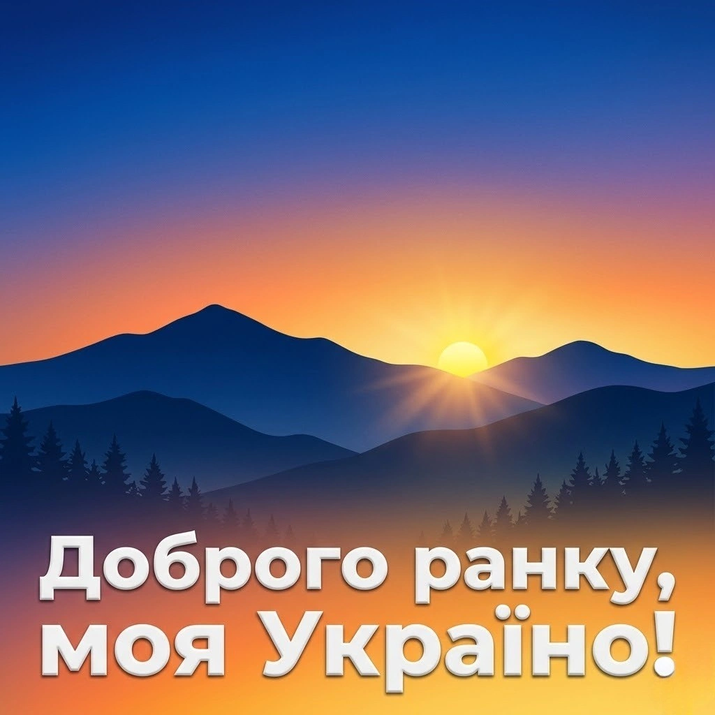 Доброго ранку та гарного настрою: позитивні картинки про Україну для найкращого початку дня