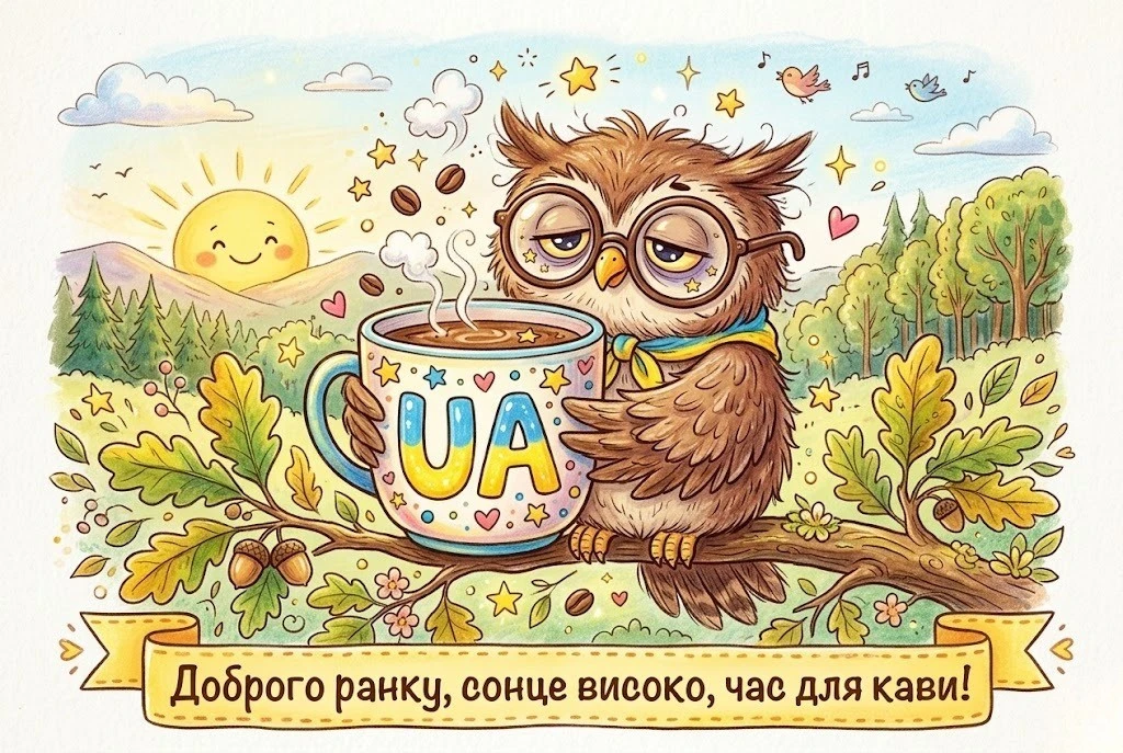 Доброго ранку та гарного настрою: позитивні картинки про Україну для найкращого початку дня