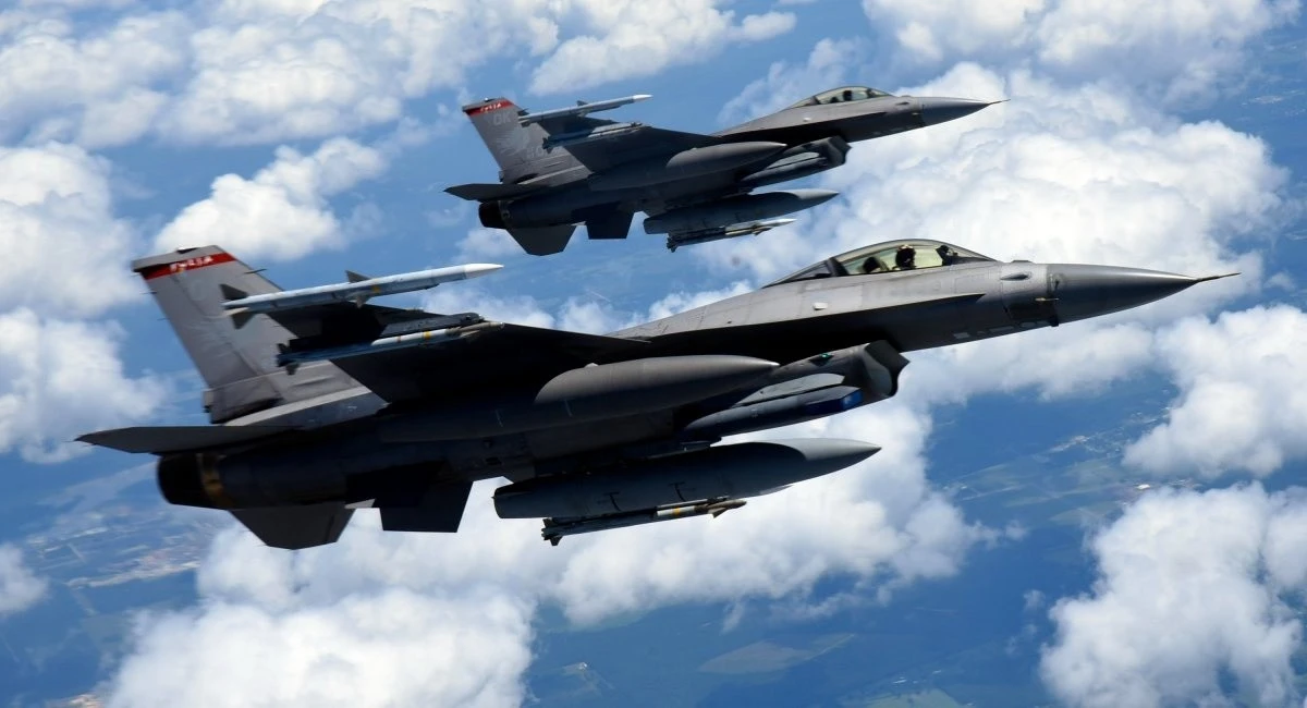 Бельгія тестує дешевий спосіб знищення дронів винищувачами F-16