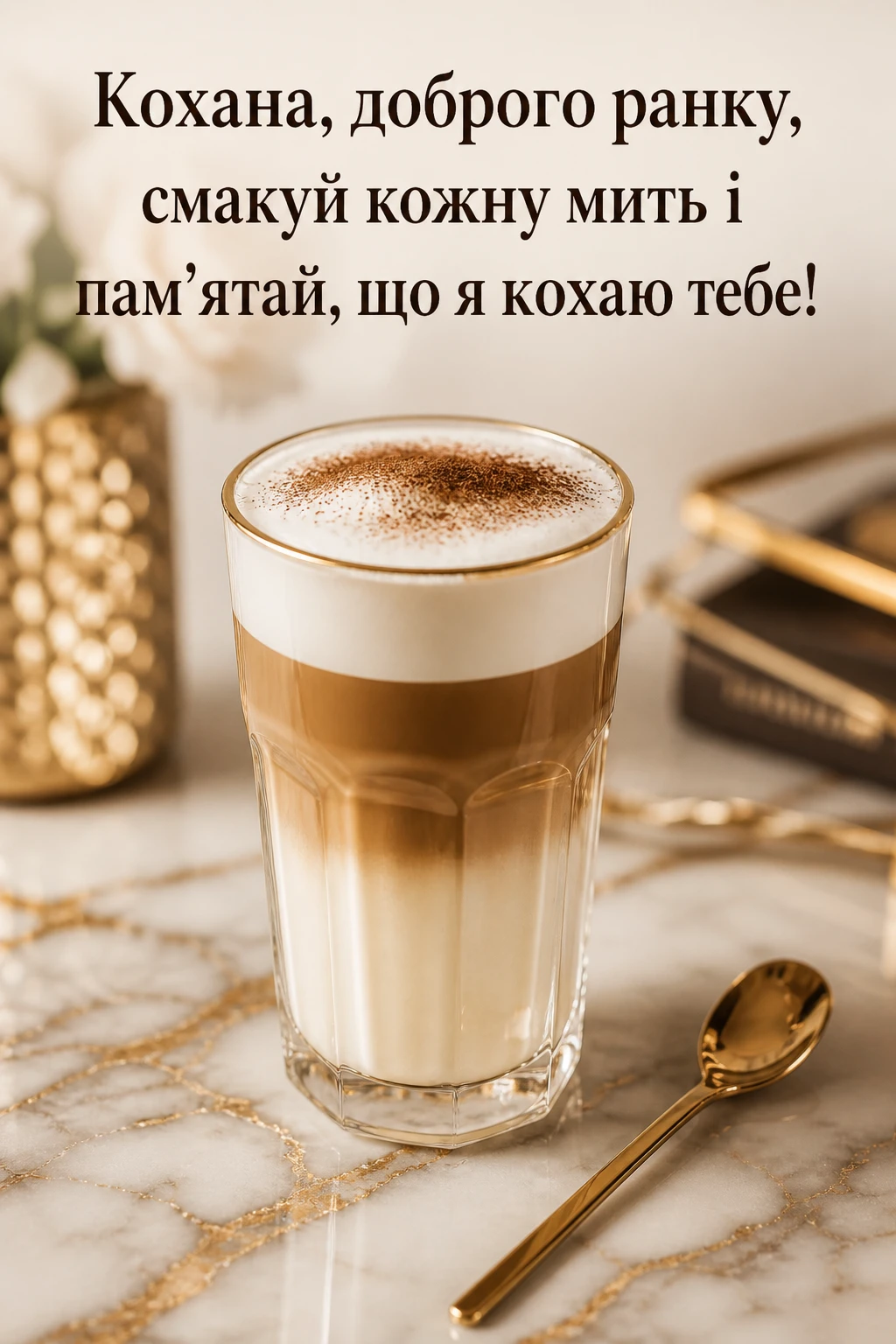 Доброго ранку, кохана, пий каву і думай про мене: найкращі картинки та ніжні побажання