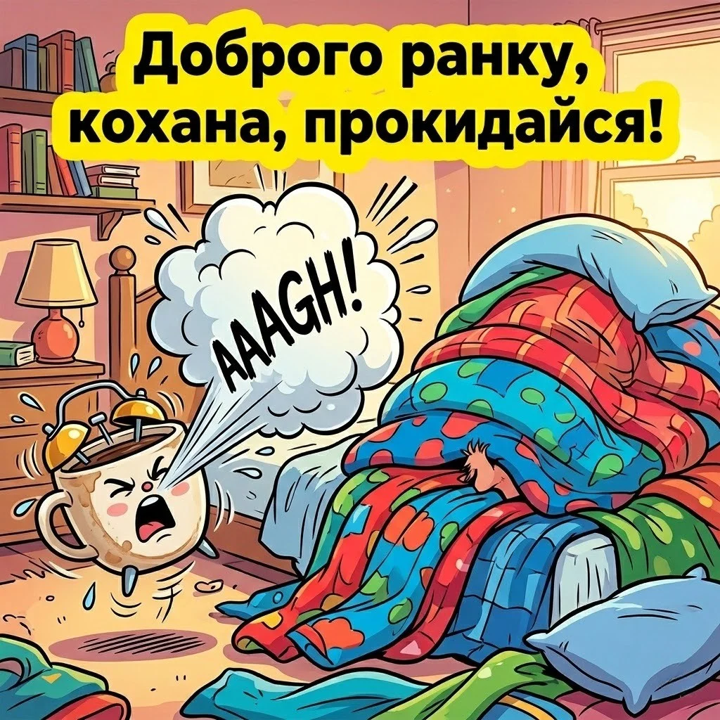 Доброго ранку, кохана, пий каву і думай про мене: найкращі картинки та ніжні побажання