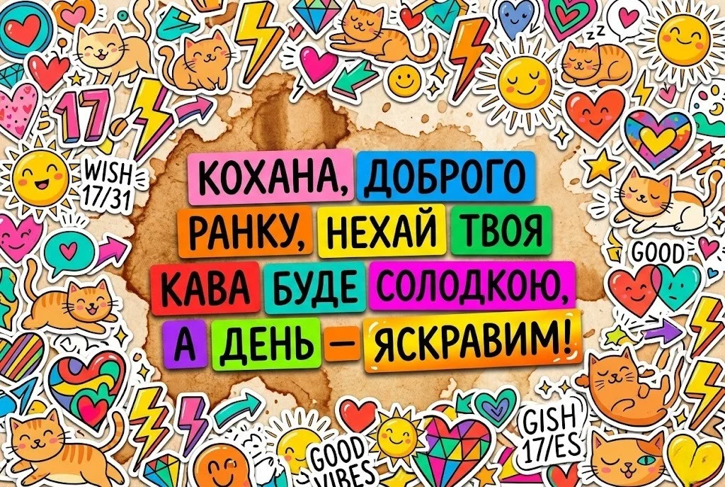 Доброго ранку, кохана, пий каву і думай про мене: найкращі картинки та ніжні побажання