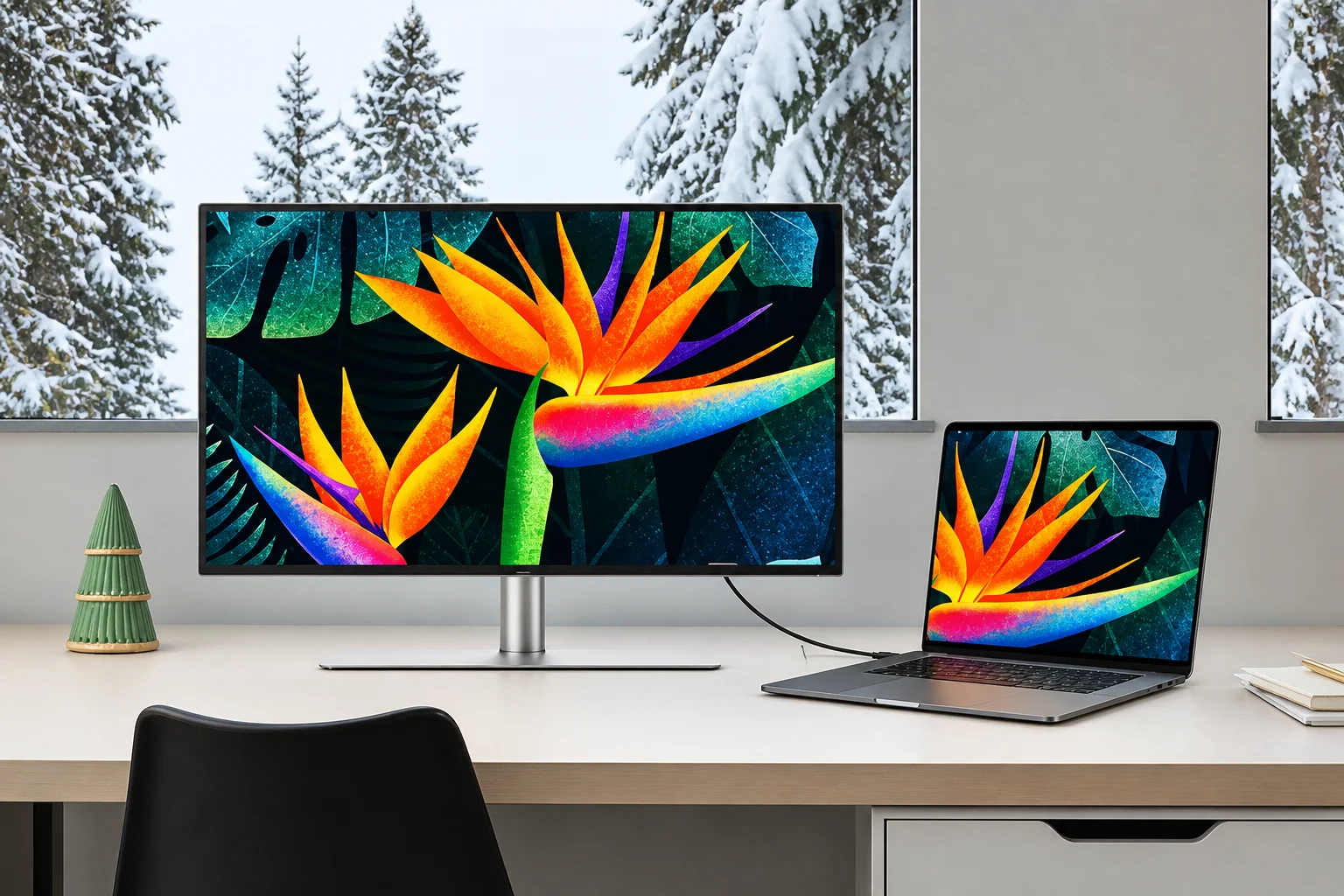 Підключення зовнішнього монітора до MacBook: від вибору кабелю до налаштування