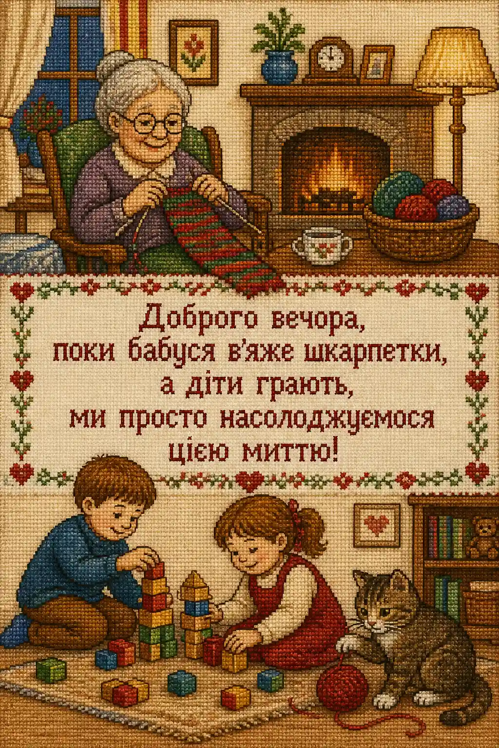 Доброго вечора та гарного відпочинку в колі сім’ї: найкращі картинки та душевні листівки
