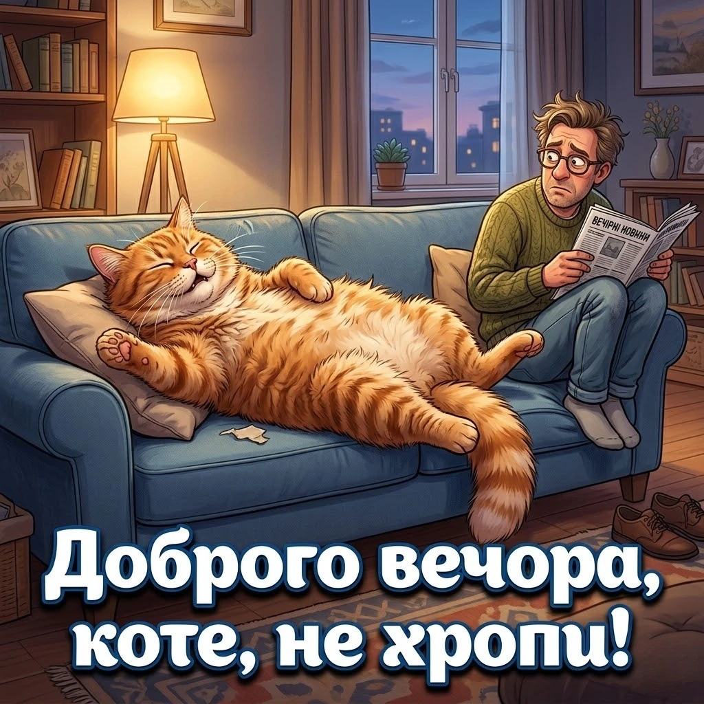 Доброго вечора та гарного відпочинку в колі сім’ї: найкращі картинки та душевні листівки