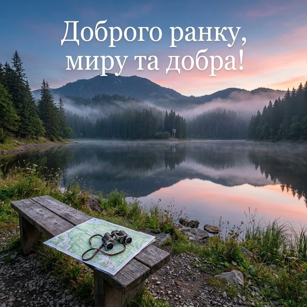 Доброго ранку, лови пригоди й кайфуй від подорожі: надихаючі листівки та побажання для чудового дня