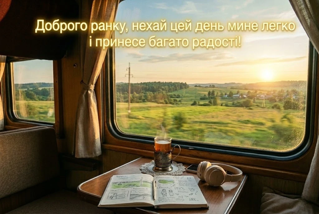 Доброго ранку, лови пригоди й кайфуй від подорожі: надихаючі листівки та побажання для чудового дня