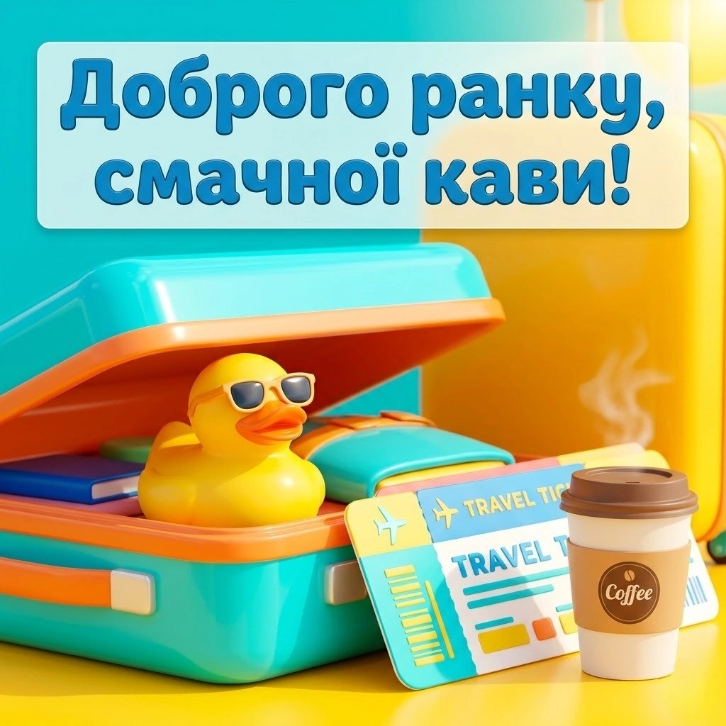 Доброго ранку, лови пригоди й кайфуй від подорожі: надихаючі листівки та побажання для чудового дня