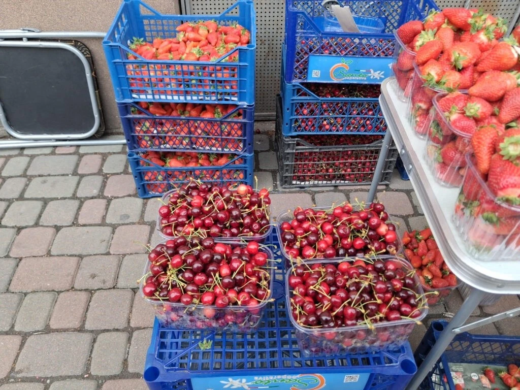 Закарпатський врожай на прилавках: скільки коштують перші травневі черешні