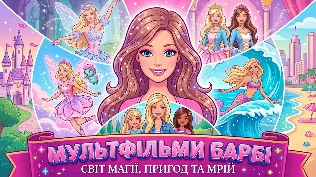 Найкращі мультфільми Барбі: