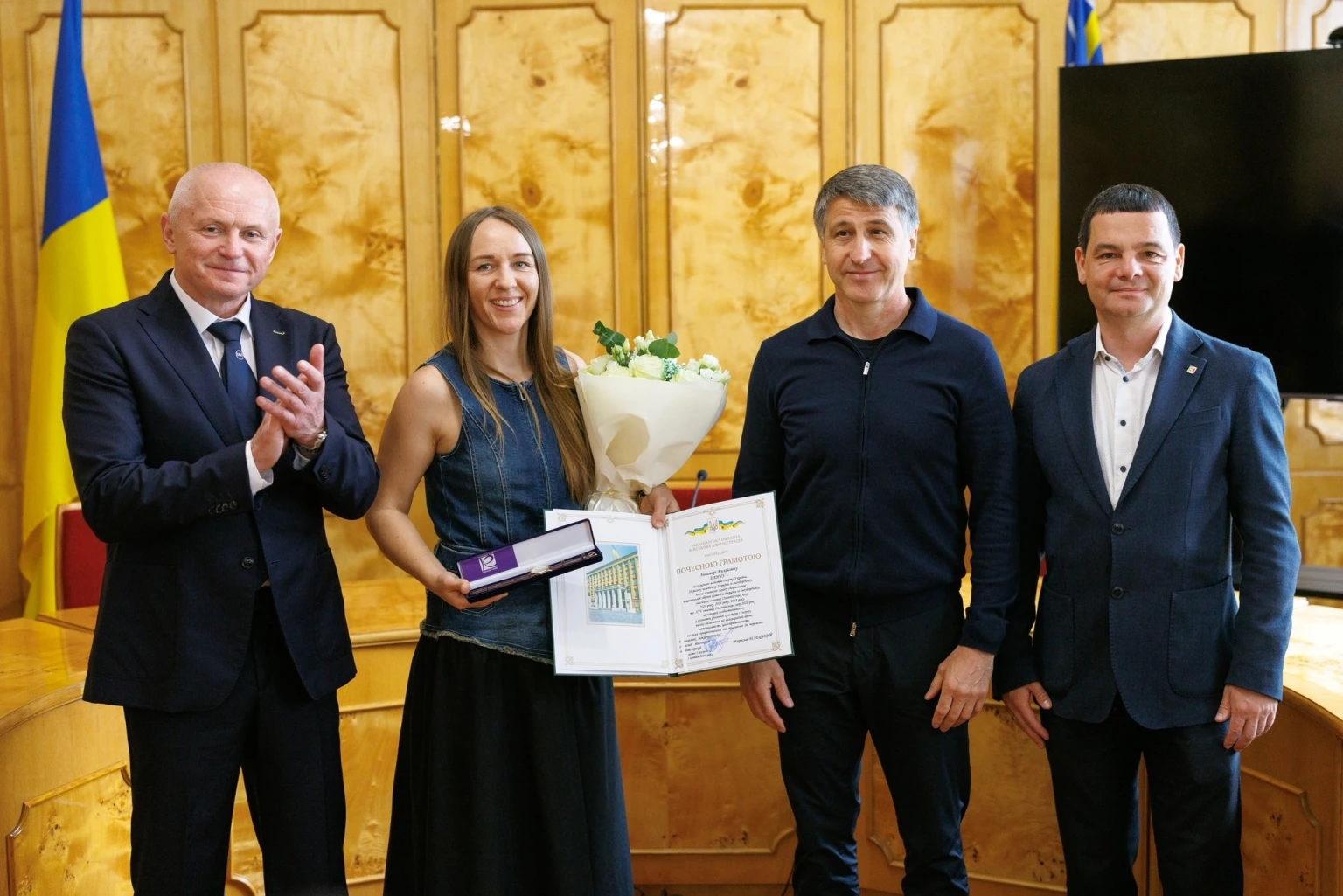 Закарпатські олімпійці отримали почесні грамоти та цінні подарунки від керівництва регіону