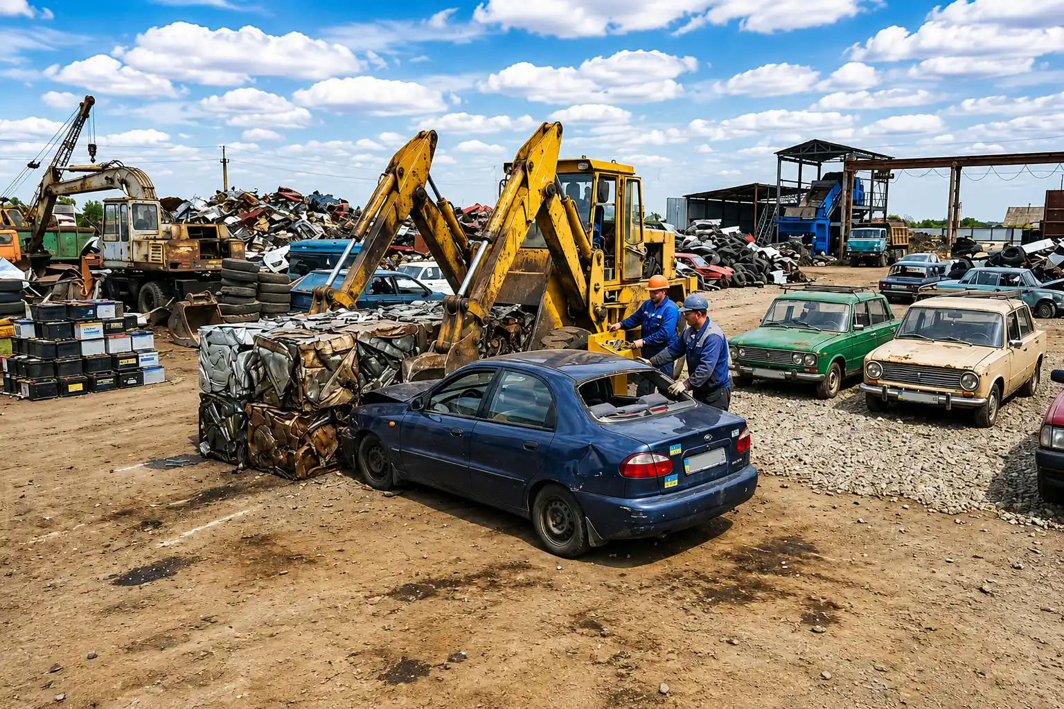 Українці масово здають старі автомобілі на брухт: Daewoo Lanos потрапив до трійки лідерів утилізації