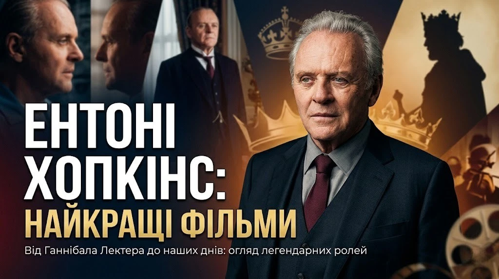 Топ 20 фільмів Ентоні Гопкінса: від жахів до комедій
