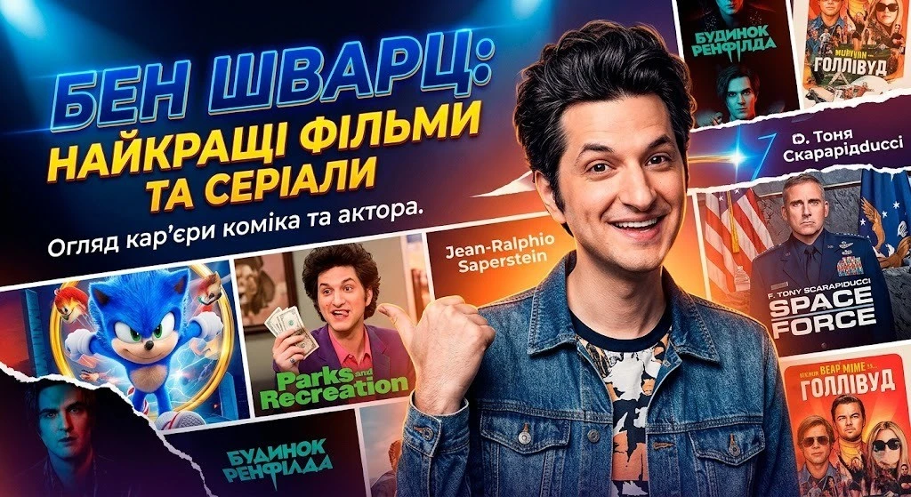 Бен Шварц і найпомітніші фільми та серіали