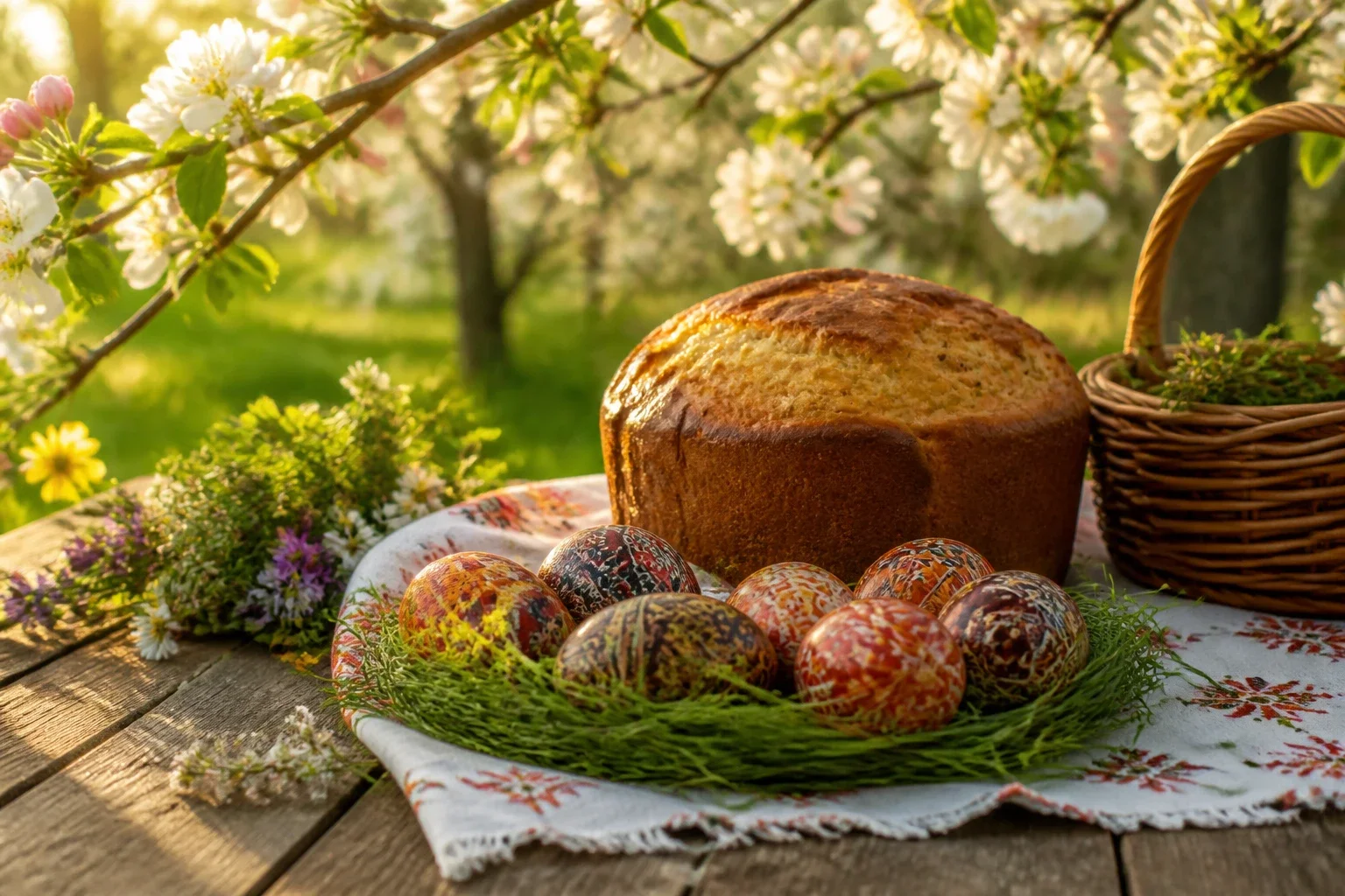 Привітання з Великоднем