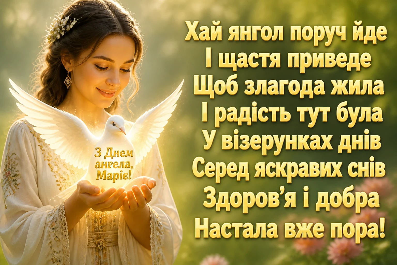 привітання з днем ангела марії привітання з днем ангела марії