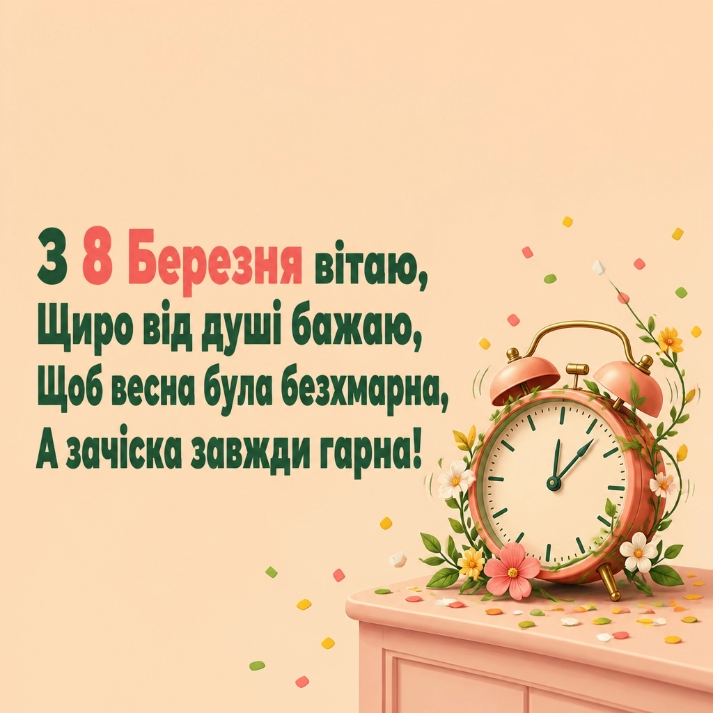 привітання з 8 березня в прозі