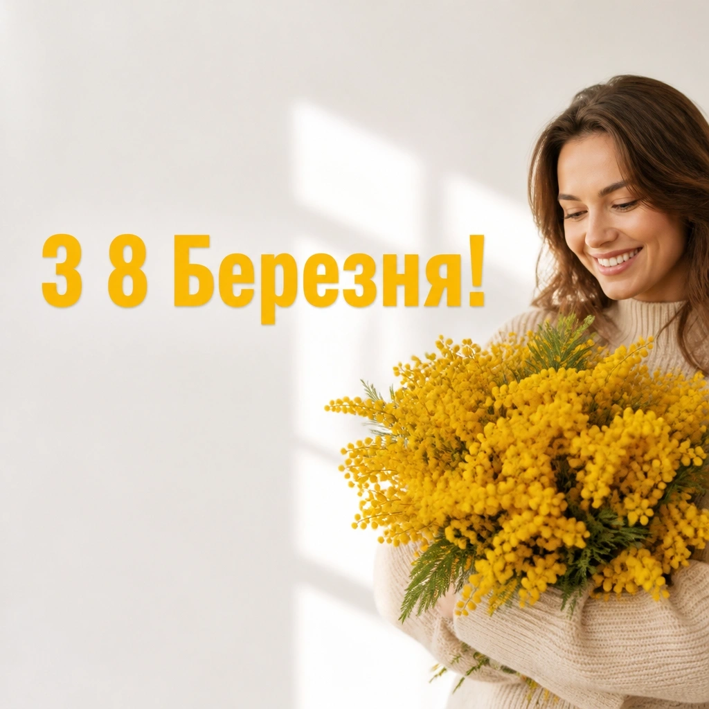 привітання з 8 березня в прозі