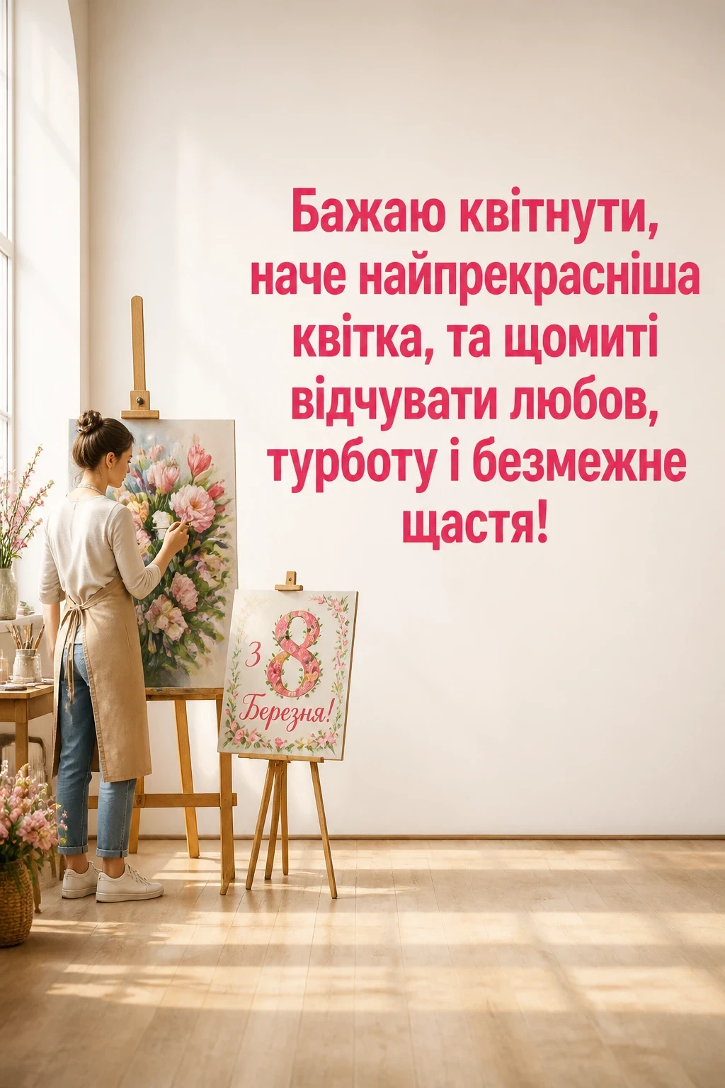 привітання з 8 березня в прозі