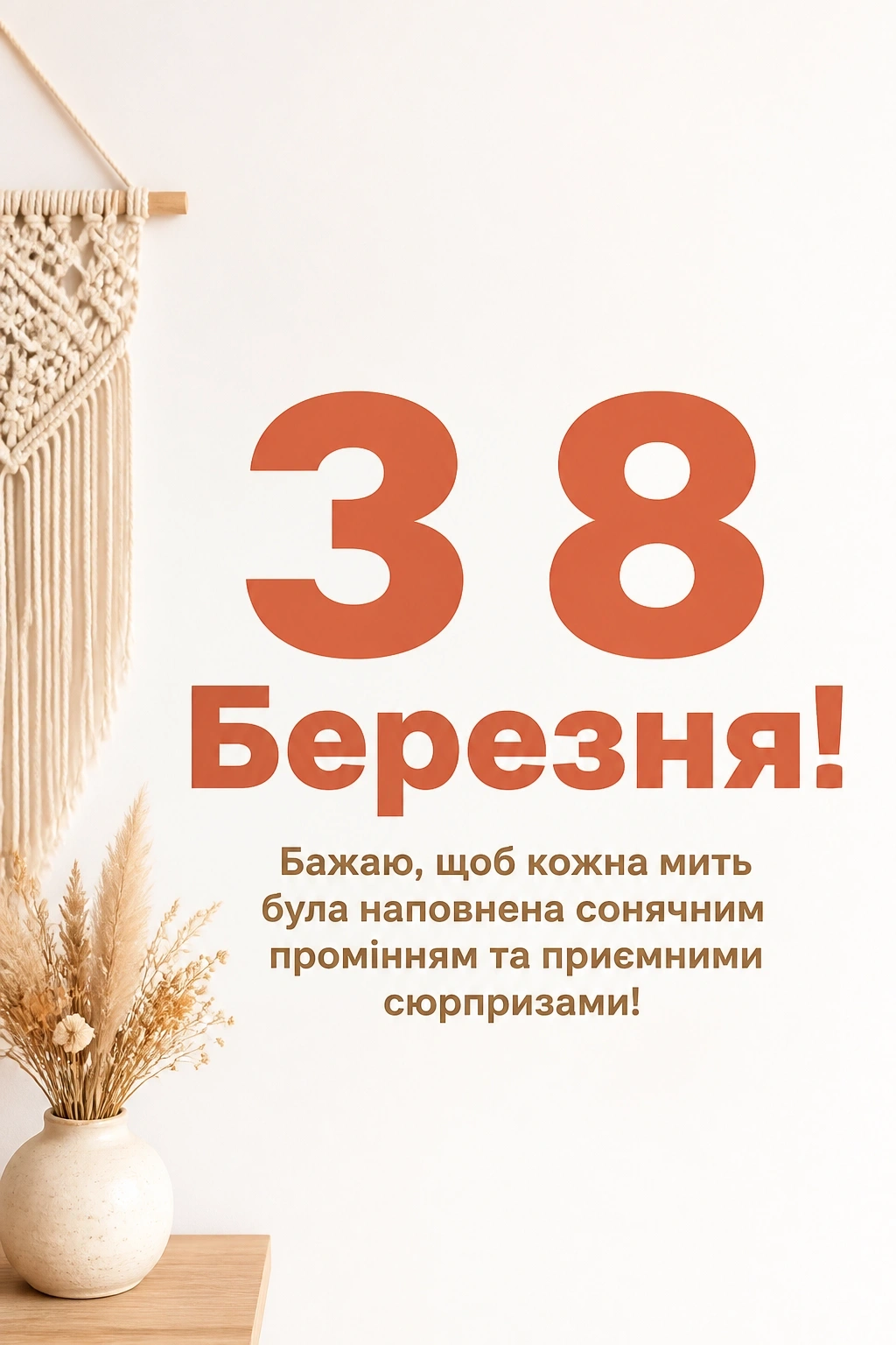 привітання з 8 березня в прозі