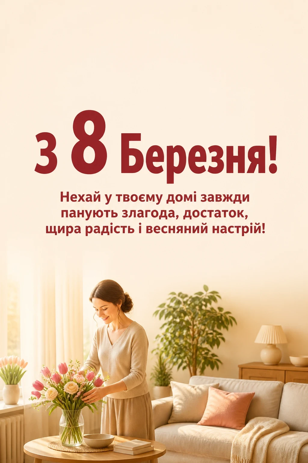 привітання з 8 березня в прозі