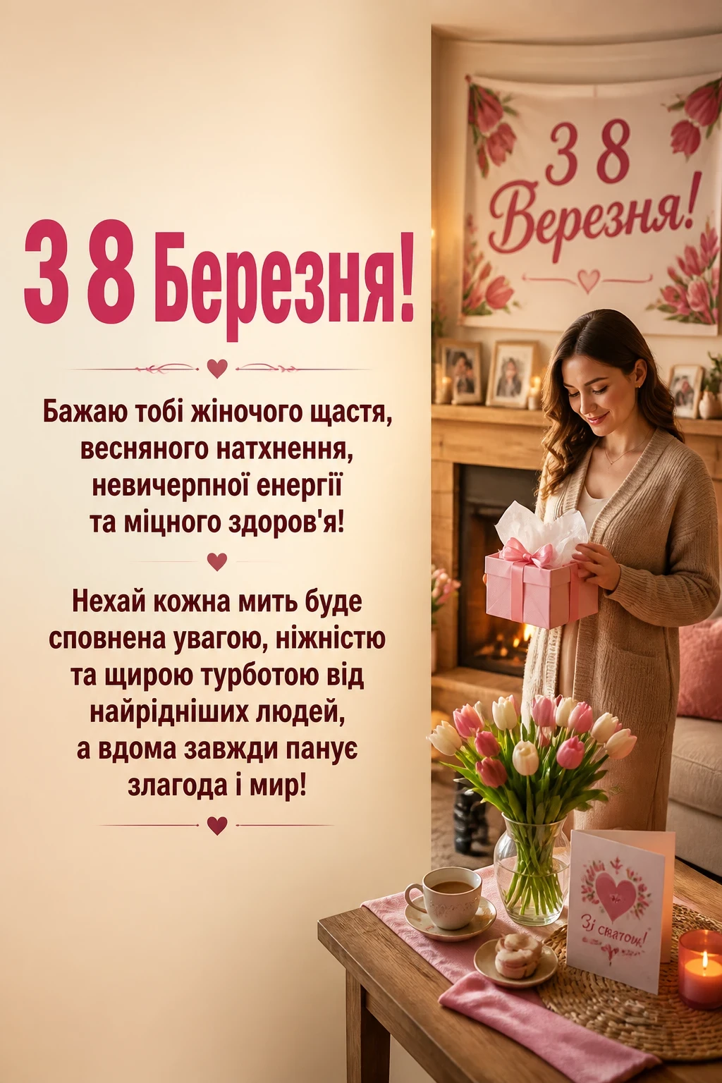 привітання з 8 березня в прозі