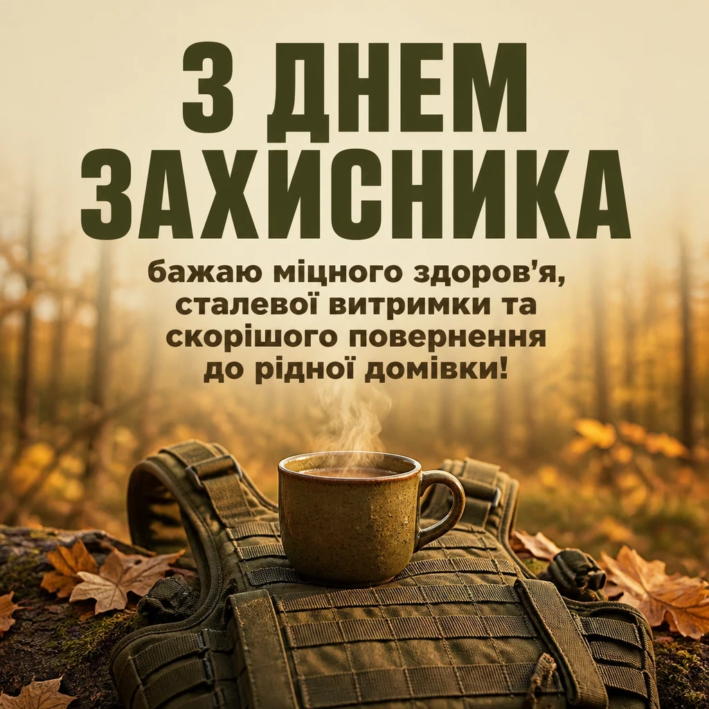 з днем захисника україни: привітання своїми словами