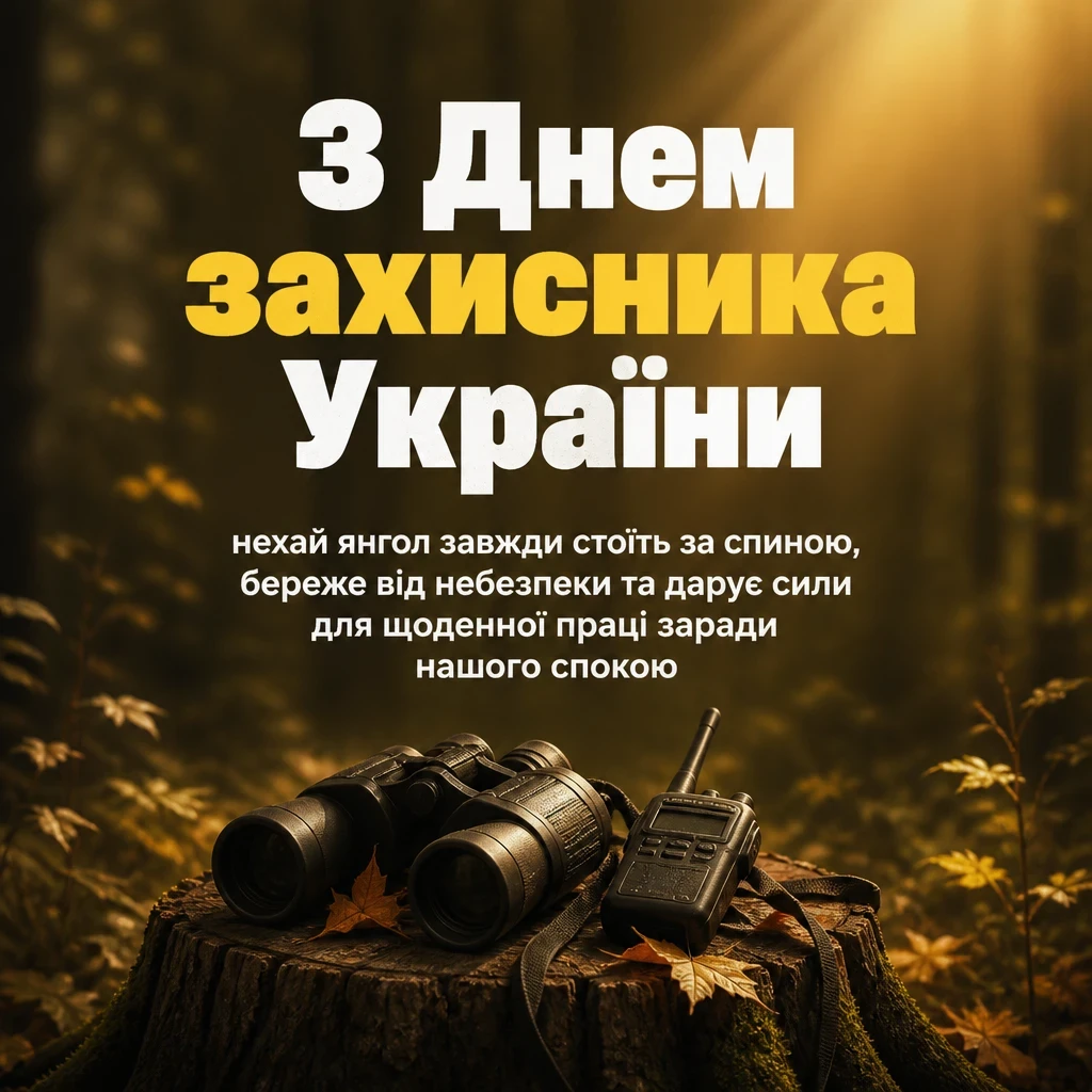 з днем захисника україни: привітання своїми словами