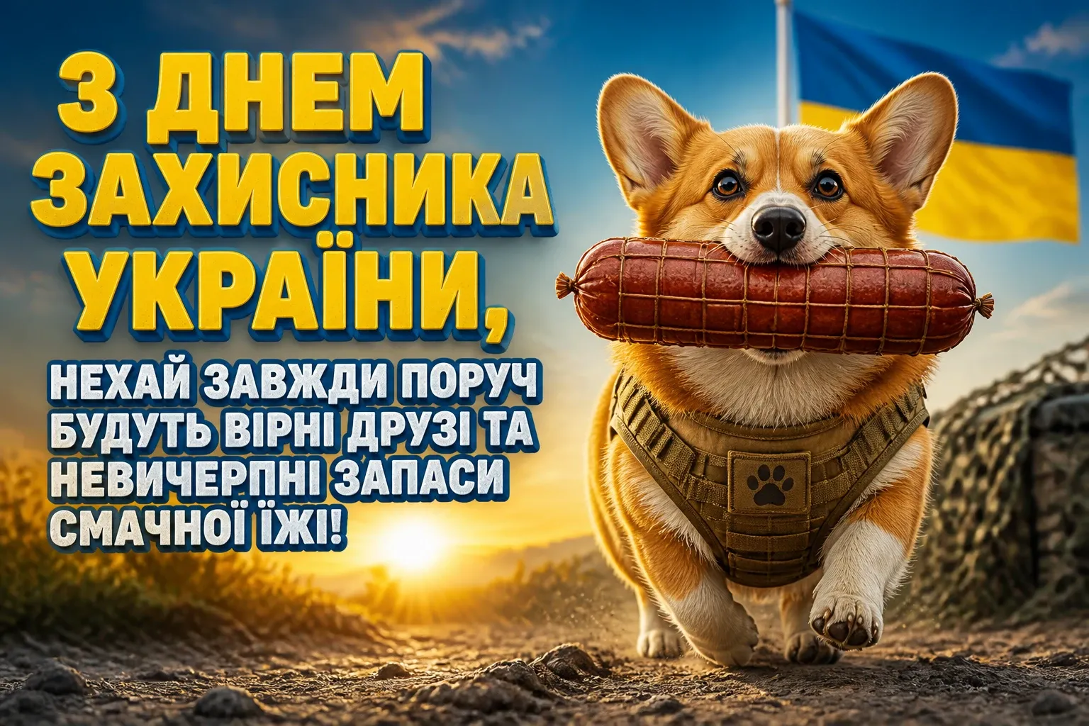 з днем захисника україни: привітання своїми словами
