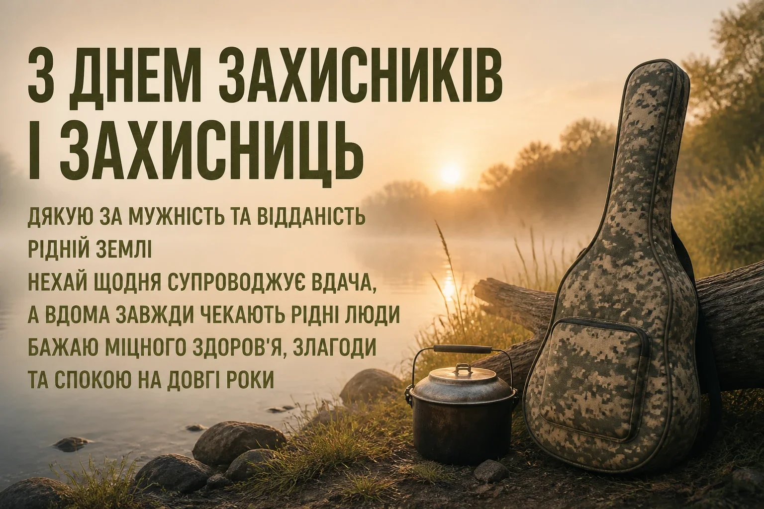 з днем захисника україни: привітання своїми словами