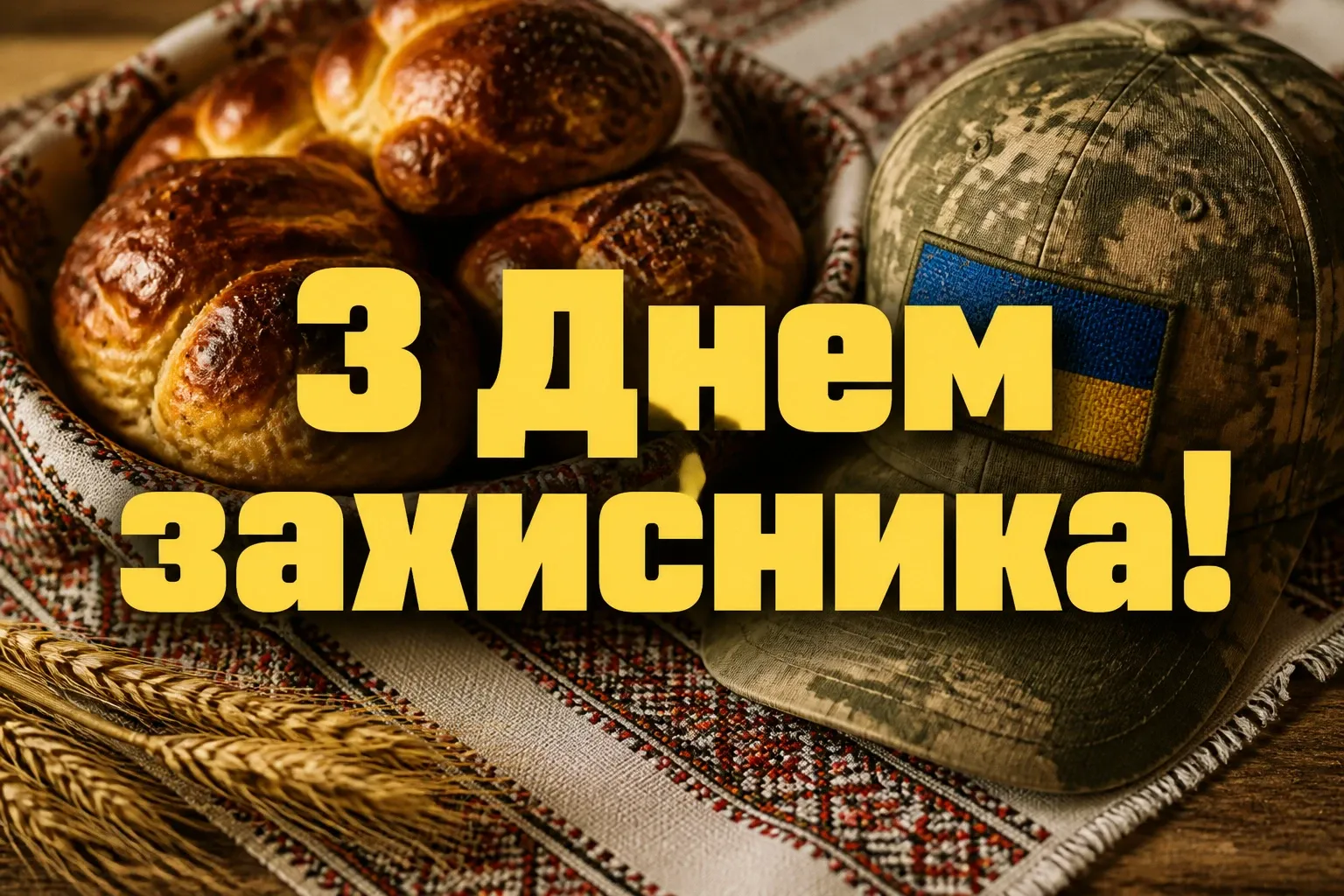 з днем захисника україни: привітання своїми словами