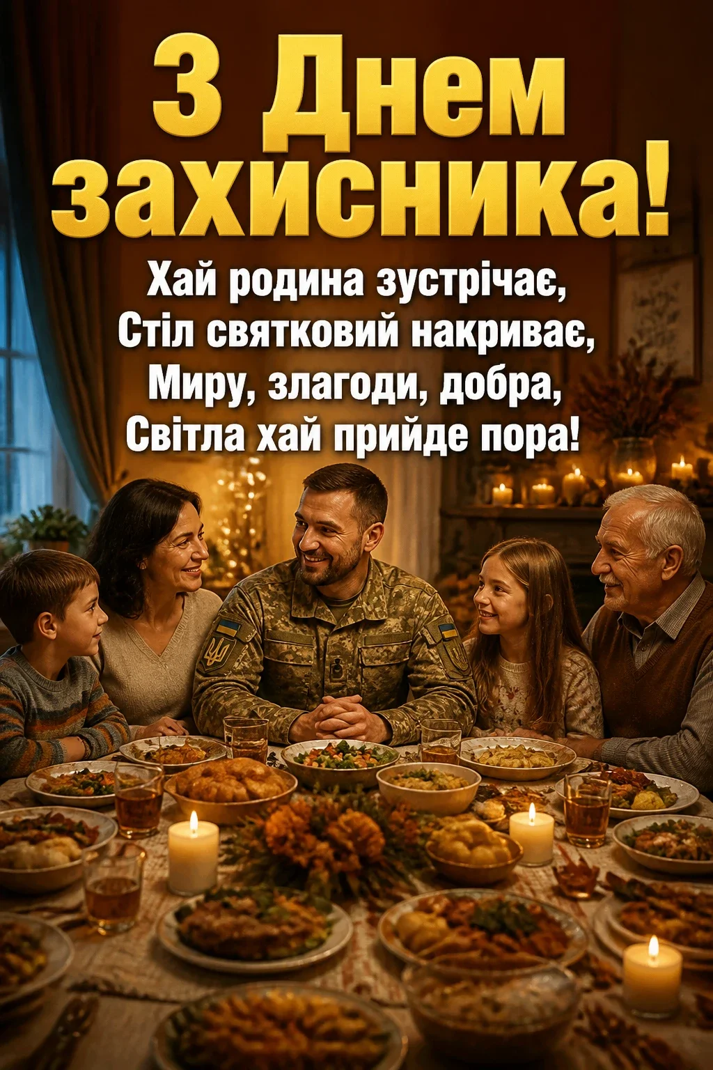 з днем захисника україни: привітання своїми словами