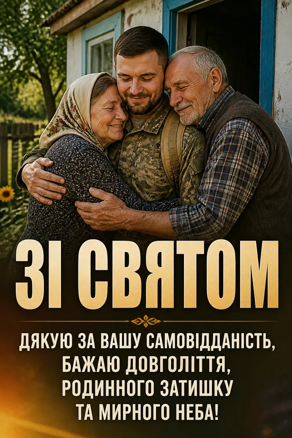 з днем захисника україни: привітання своїми словами