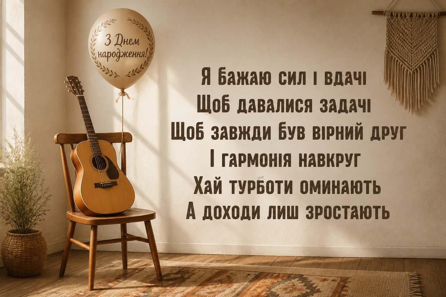 привітання з днем народження дорослого сина від мами своїми словами