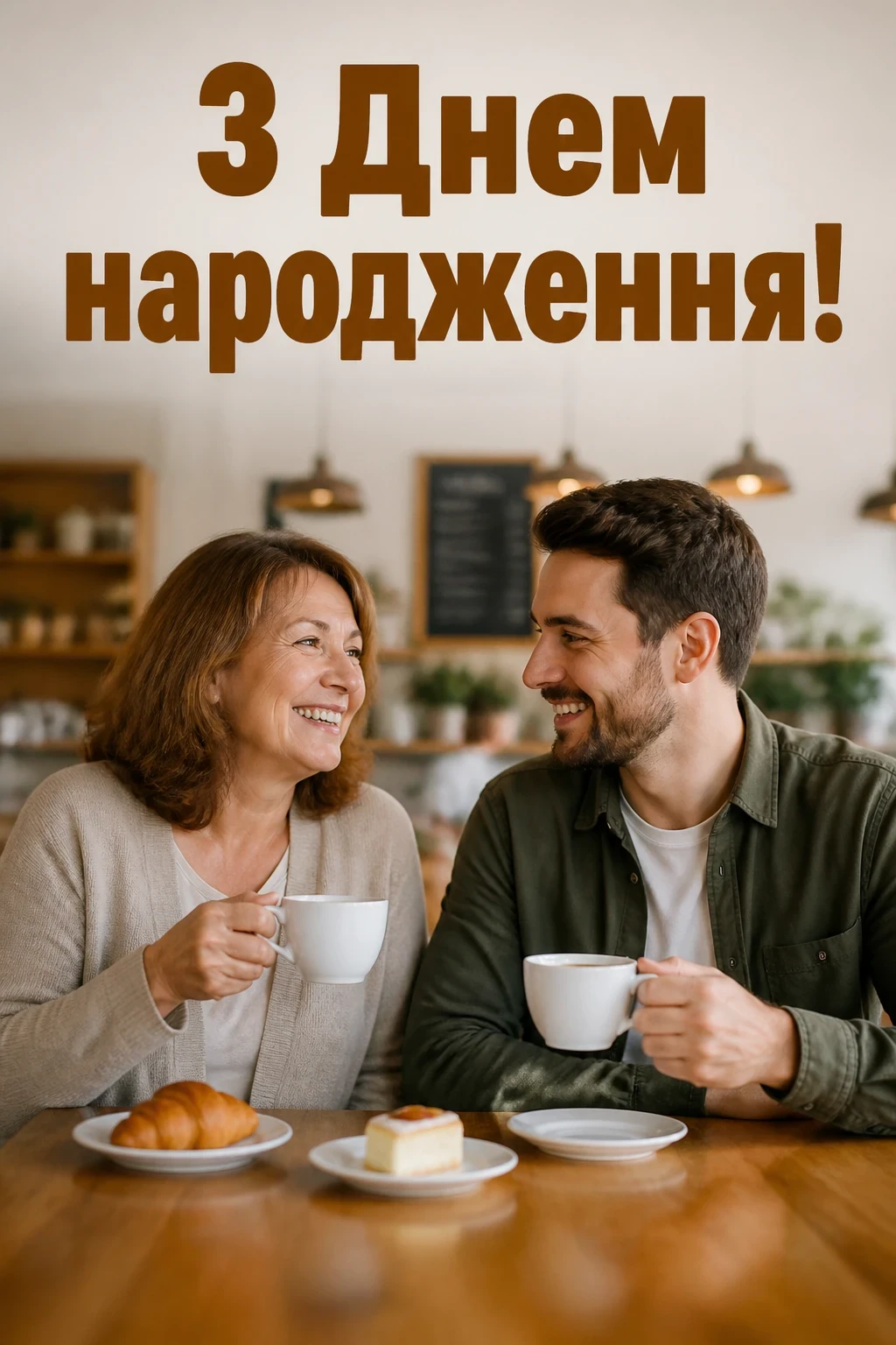 привітання з днем народження дорослого сина від мами своїми словами