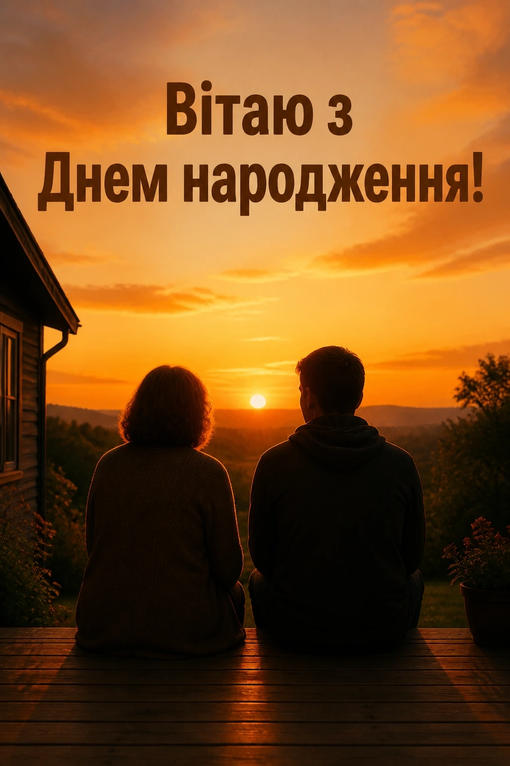 привітання з днем народження дорослого сина від мами своїми словами