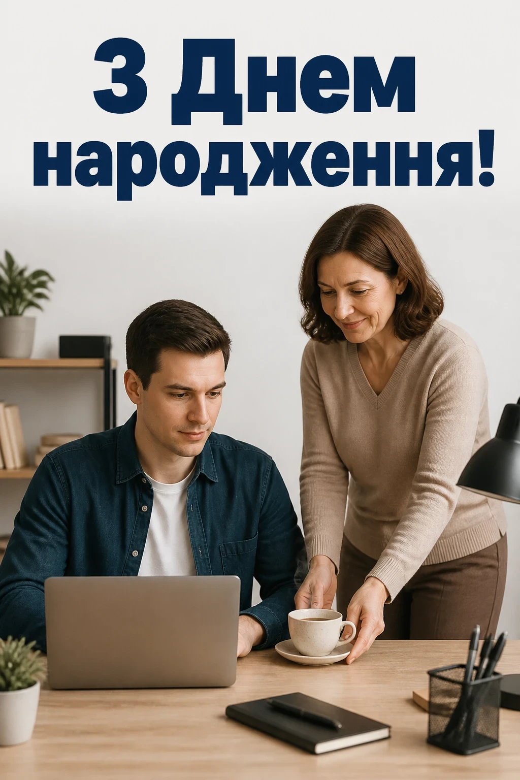 привітання з днем народження дорослого сина від мами своїми словами