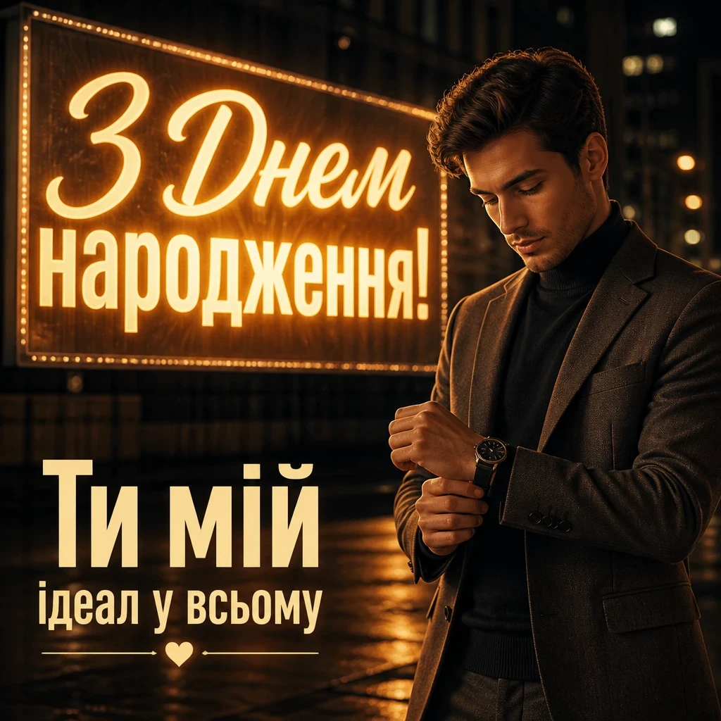 зворушливе привітання з днем народження хлопцеві