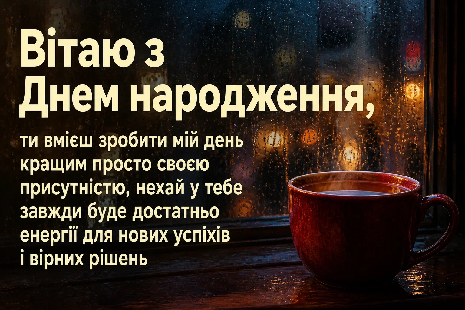 зворушливе привітання з днем народження хлопцеві
